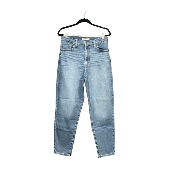 Levi’s Jeans Women 31 Blue High Waisted Mom - Picture 1 of 3